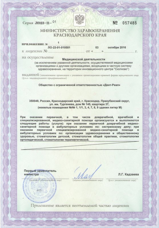 Лицензия